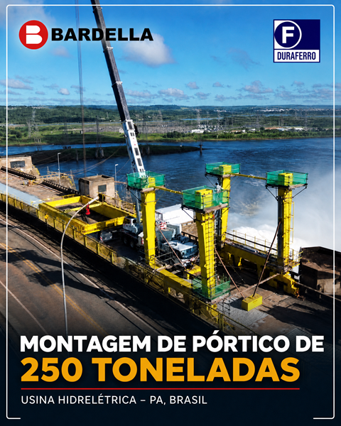 Novo Pórtico de 250 toneladas